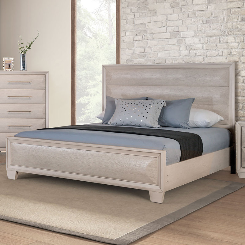 Brookline Bed, King, White