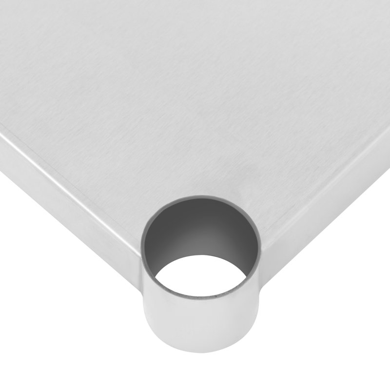 Under Shelf For Work Tables, Extra Adjustable Lower Shelf, Stainless Steel Under Shelf