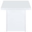 Minimalist Three-Piece Coffee Table Set with Squared Profiles-129862967
