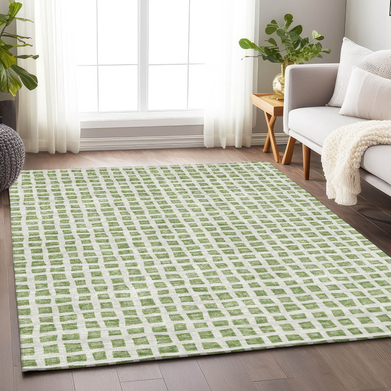 Tapis aloès parramatta lavable à la machine de qualité supérieure, Rectangle 5 pi x 7 pi 6 po