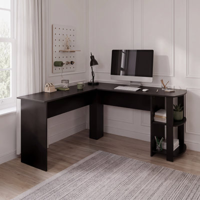 Glenhaven L-Shaped Computer Desk