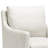 Bronte 24" Wide Country Farmhouse Linen Down Fill Upholstered Dining Armchair
