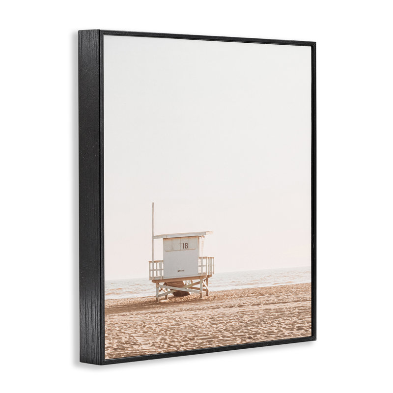 Giclée encadrée minimaliste minimaliste, signée Sissi et Seb, H 14 po x l 11 po, Giclée encadrée noir minuit