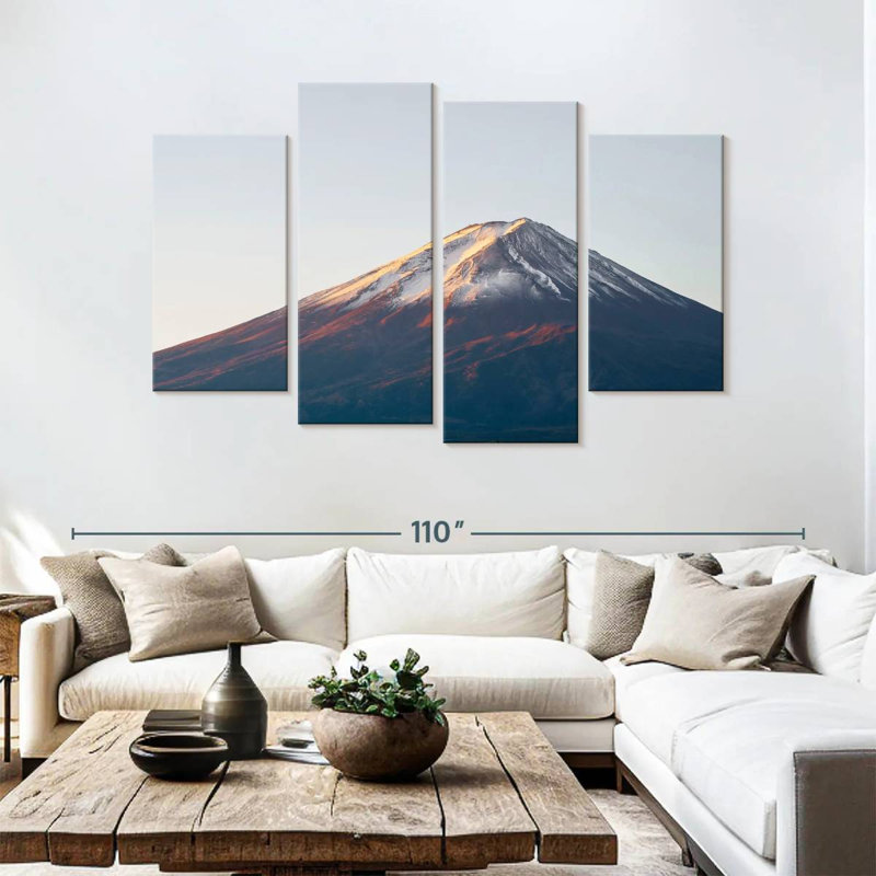 Alvord Good Morning Mount Fuji, H 54 po x l 84 po