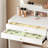 Makeup Vanity Desk 5-Drawer Dresser with Mirror and Adjustable LED Lighting