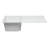 34'' L Single Bowl Granite Kitchen Sink-57389012