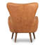 Apollo Genuine Leather Wingback Lounge Chair-52862762