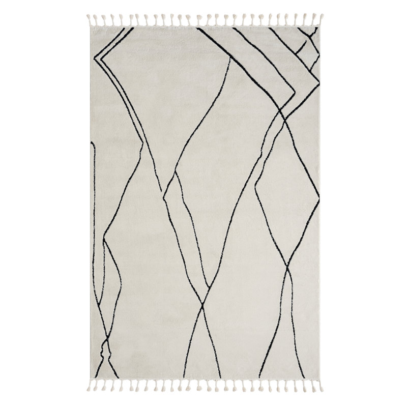 Magic Tapis white Rug, Rectangle 200 x 290cm