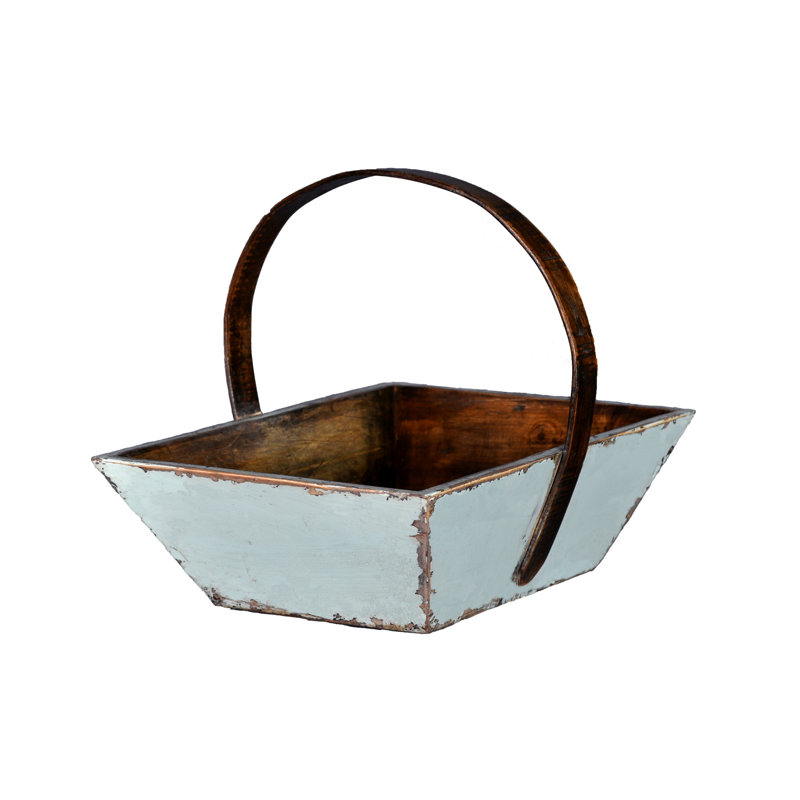 Panier à fruits avec poignée mandarine, Noir