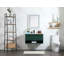 Meuble-lavabo simple 36 po avec plateau en marbre Roman-1638224365