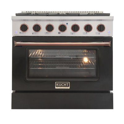 Kucht 36" 5.2 Cubic Feet Free Standing Range