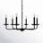 Baltray 6-Light Dimmable Steel Chandelier-1079240495-1078834779