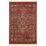 Lauri Southwestern Red/Beige Area Rug