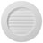 Round Functional Louvre Gable Vent-87956337