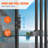 Pool Fence Gate 4 x 2.5 FT Removable Inground Pool Gate for Kids Security