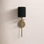 Applique murale 1 lumière Meridian en or véritable-713545678-713545649