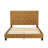 Wade Tufted Faux Leather Upholstered Wooden Low Profile Standard Bed with Headboard & Footboard-75880092