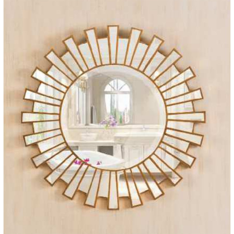 Rosia Flat Solid And Engineered Wood Mirror