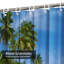Tropical Beach Coconut Palms Beauty Best Blue Cloud Coast avec 12 crochets-501251766