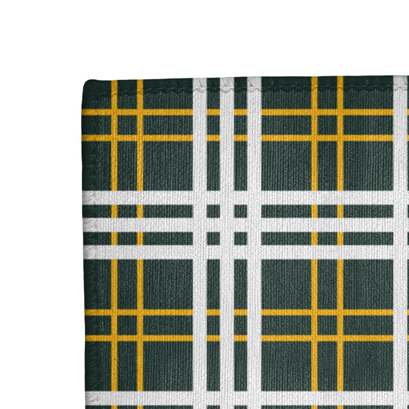 Plaid Indoor Rug, Rectangle 4' x 6'