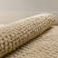 Tapis en laine crocheté à la main ivoire Amaty-536353762