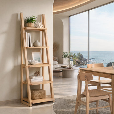 5-Tier Ladder Bookcase