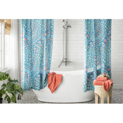 57" Rectangle Shower Curtain Enclosure