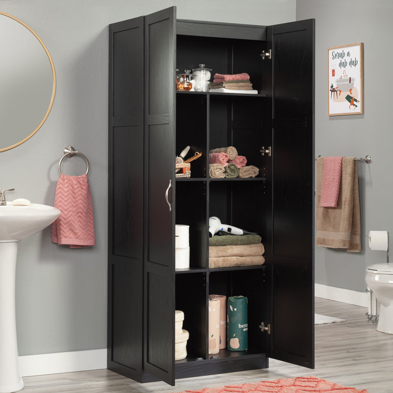 Elborough Storage Cabinet, Black