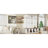 Farmhouse Hall Tree with 4 Hidden Hanging Hooks, Versatile Walnut Seating Bench with 8 Doors, Entryway Shoe Cabinet with Open Compartment-1587396019