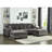 Grey Corduroy 5 Seater Modular Sectional, Oversized Convertible L & U Shaped With Classy High Foam Cushions In Corduroy, Merry