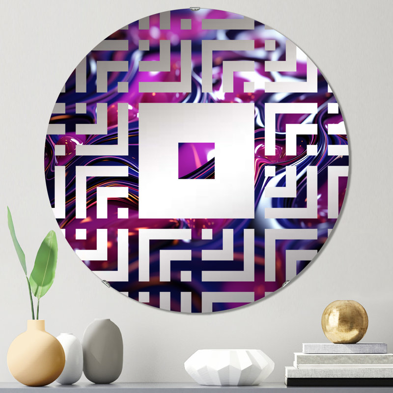 Halldin - Miroir mural carré, 31,4 po x 31,4 po