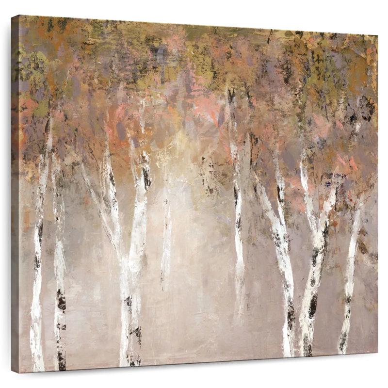 Sunlit Birch I, 36" H x 36" W