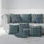 Housse de coussin intérieur / extérieur en polyester Peacock Paradise-1834215602-1834215608