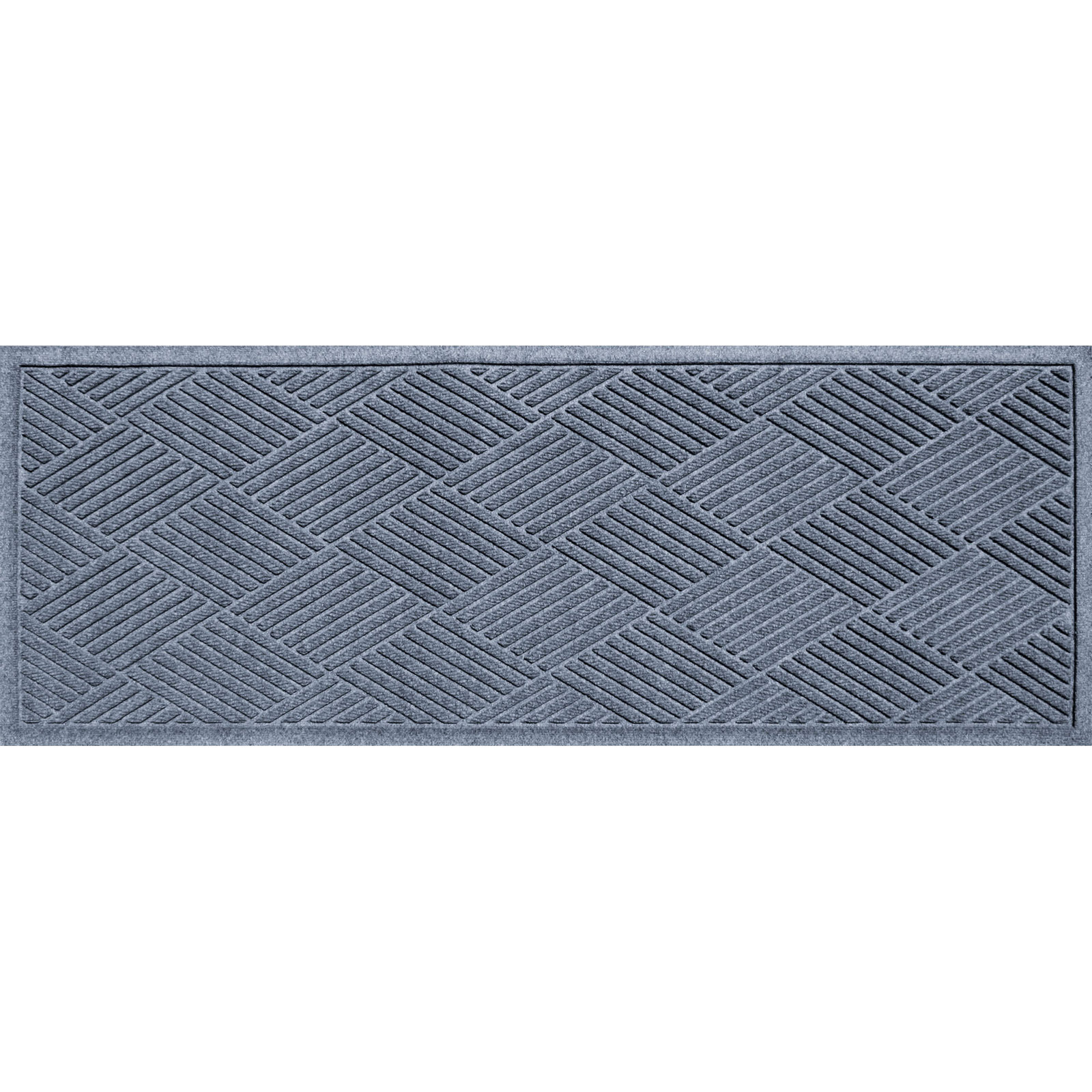 Waterhog Diamonds Indoor Outdoor Doormat, Camel, Runner 4' x 8'4"