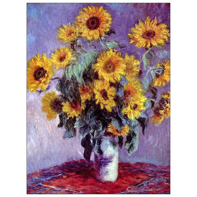 Claude Monet - Wrapped Canvas Painting, 120cm H x 90cm W x 1.8cm D
