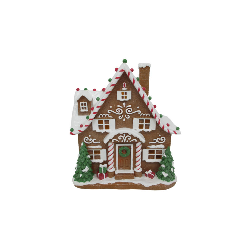 Gingerbread Lane LED Gingerbread House