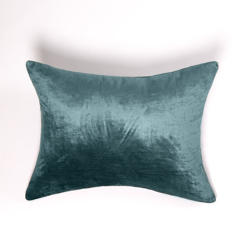 Lia Cotton Blend Pillow Sham, Standard, Peacock