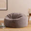Kingston Faux Fur Classic Bean Bag and Reading Pillow Set-118758483