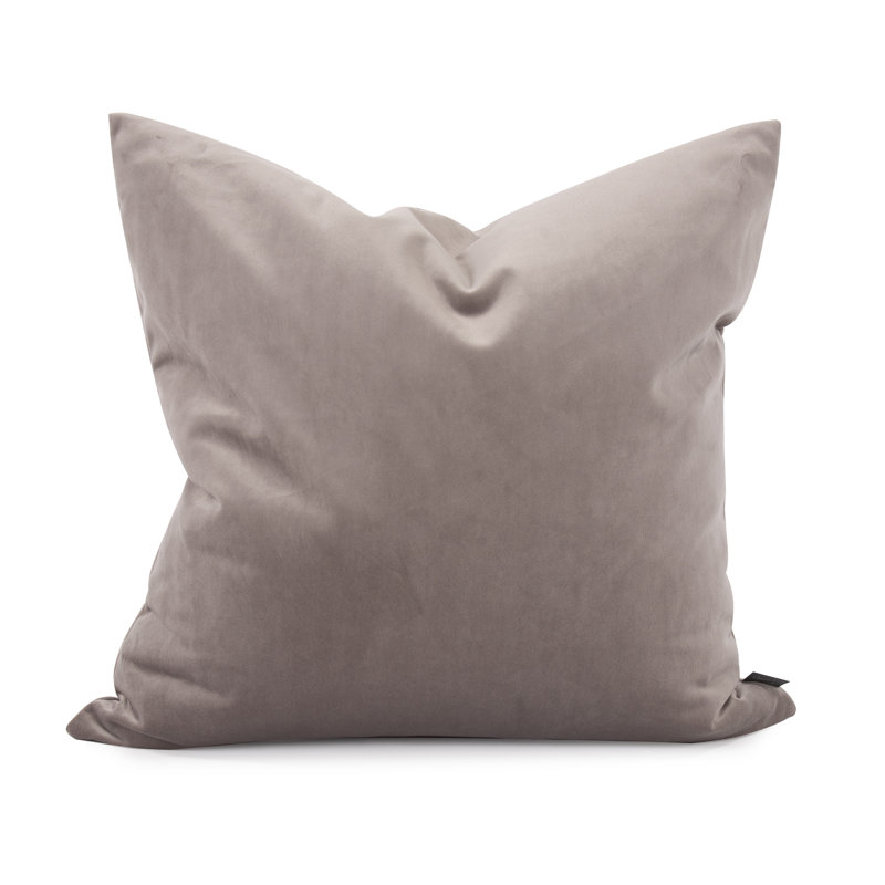 Coussin décoratif carré & insert, H 20 po x l 20 po, Cendres