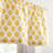  Kiara Gold 58 X 14 Valance And Tier Set-985627194