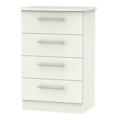 Fully Assembled Levine 4 Drawer 58Cm W Chest Of Drawers