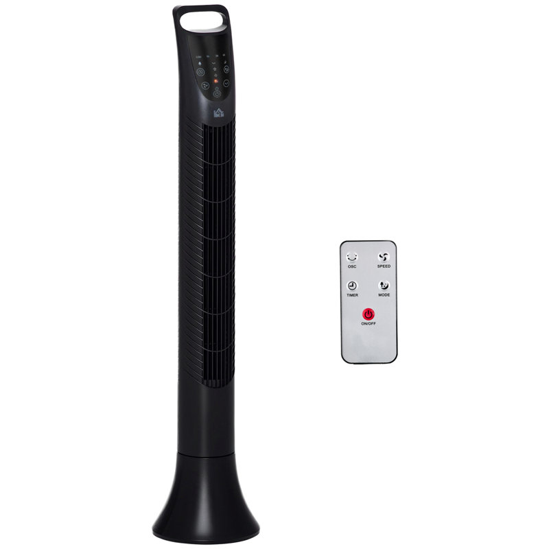 HOMCOM 91.5Cm Oscillating Tower Fan