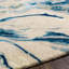 Tapis bleu touffeté à la main Kavita-1676900990