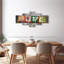 "Love Love", impression sur toile 5 pièces-93822556