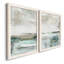 Summer Teal I - ensemble de 2 peintures sur toile encadrées-1457511626-1457511627