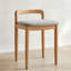 Banc de maquillage avec tabouret