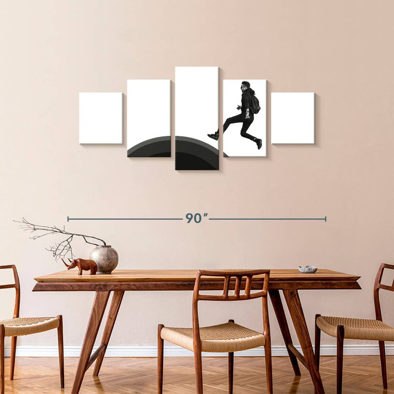 Running Late, 36" H x 80" W