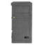 Lit escamotable double avec port de charge USB, grand tiroir de rangement et armoire-lit peu encombrante, gris-854454783-854454776