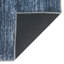 Tapis bleu en chenille tissé à la machine Montagne-2039681415