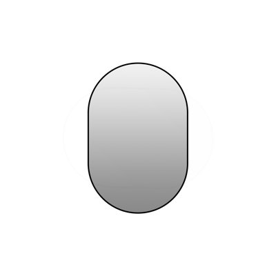 36x24 Inch Black Bathroom Vanity Mirror Wall Mounted, Framed Wall Mirror for Bathroom, Vertical or Horizontal Hanging, Modern HD Mirror for Bedroom, Entryway